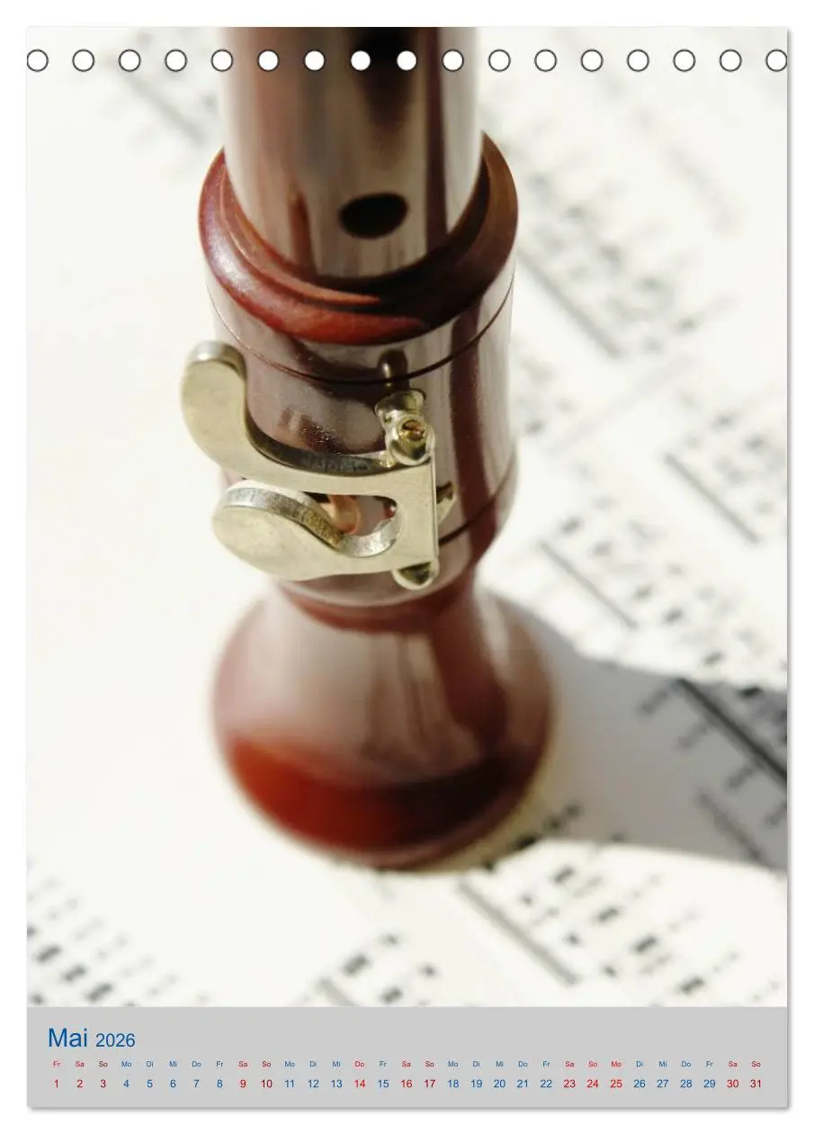 Bild: 9783516419702 | Instrumente - Musikalisch durch das Jahr (Tischkalender 2026 DIN A5...