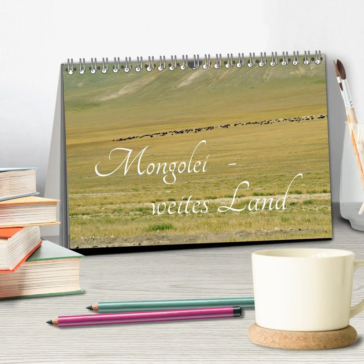 Bild: 9783569989702 | Mongolei - weites Land (Tischkalender 2027 DIN A5 quer), CALVENDO...