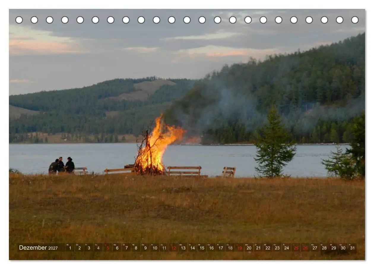 Bild: 9783569989702 | Mongolei - weites Land (Tischkalender 2027 DIN A5 quer), CALVENDO...