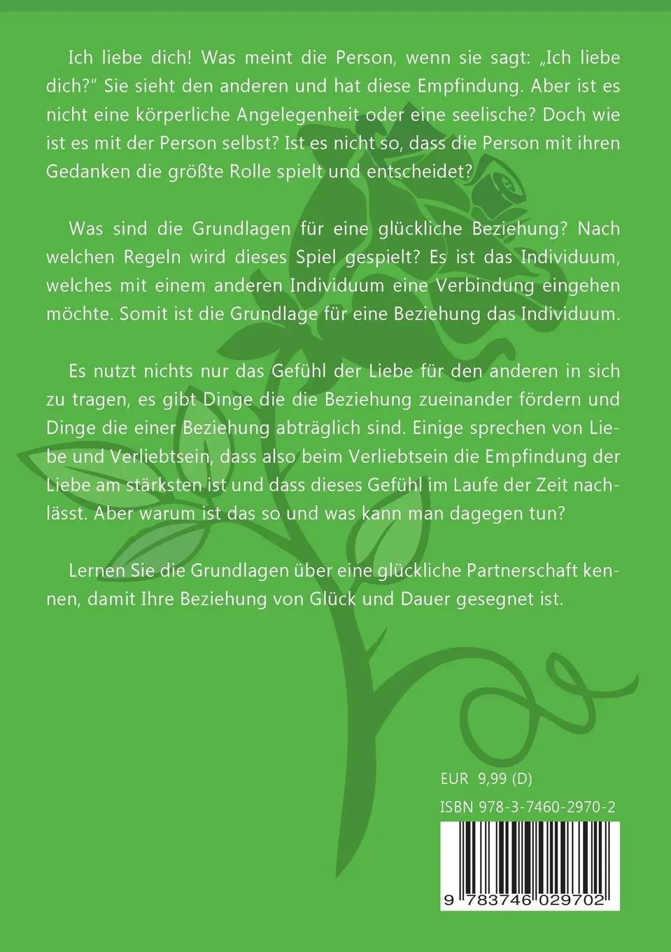 Rückseite: 9783746029702 | Eine glückliche Beziehung führen | Wolfgang Fries | Taschenbuch | 2017