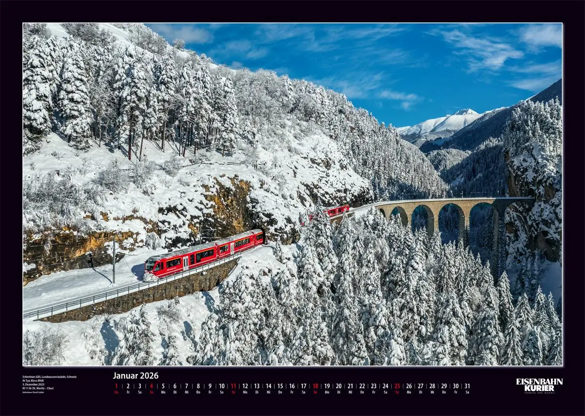 Bild: 9783844659702 | Magie der Eisenbahn 2026 | Kalender | 13 S. | Deutsch | 2026