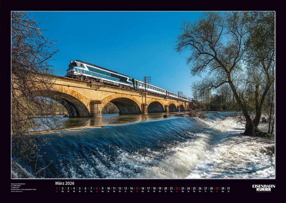Bild: 9783844659702 | Magie der Eisenbahn 2026 | Kalender | 13 S. | Deutsch | 2026