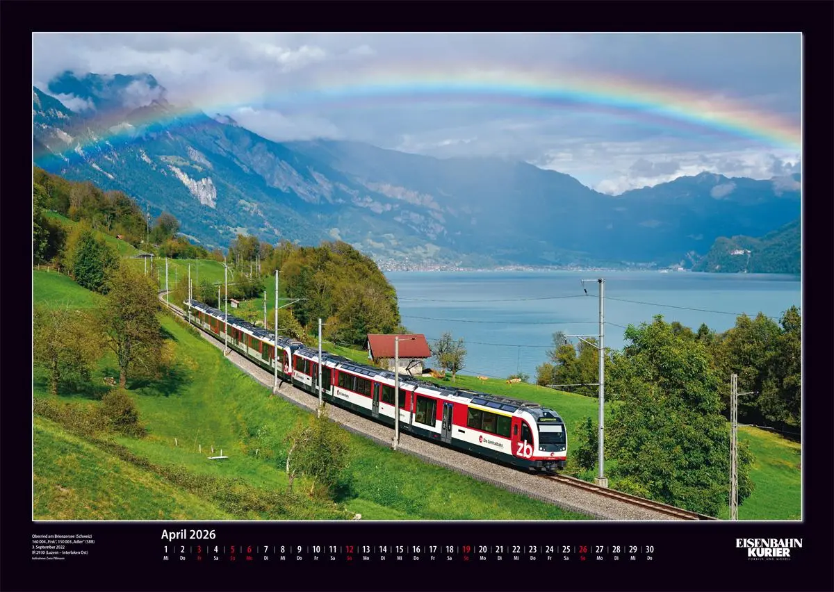 Bild: 9783844659702 | Magie der Eisenbahn 2026 | Kalender | 13 S. | Deutsch | 2026