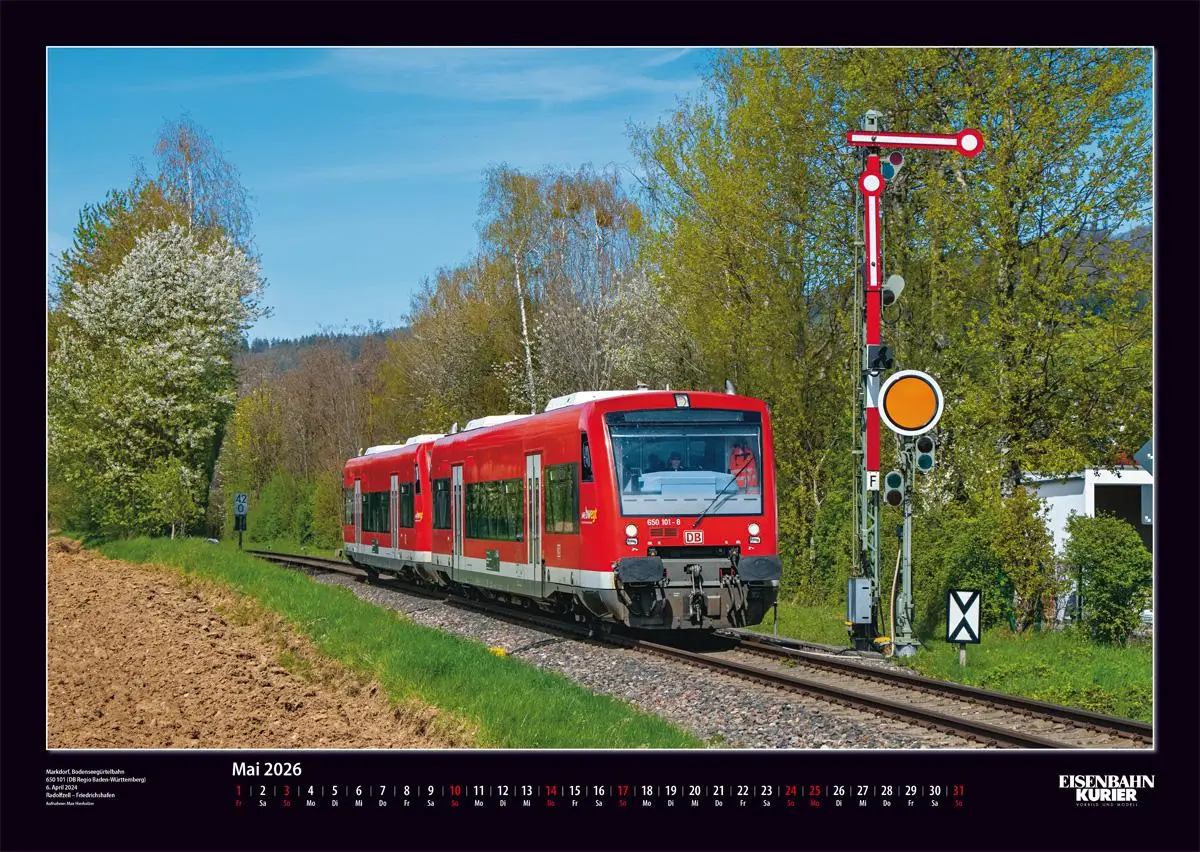 Bild: 9783844659702 | Magie der Eisenbahn 2026 | Kalender | 13 S. | Deutsch | 2026