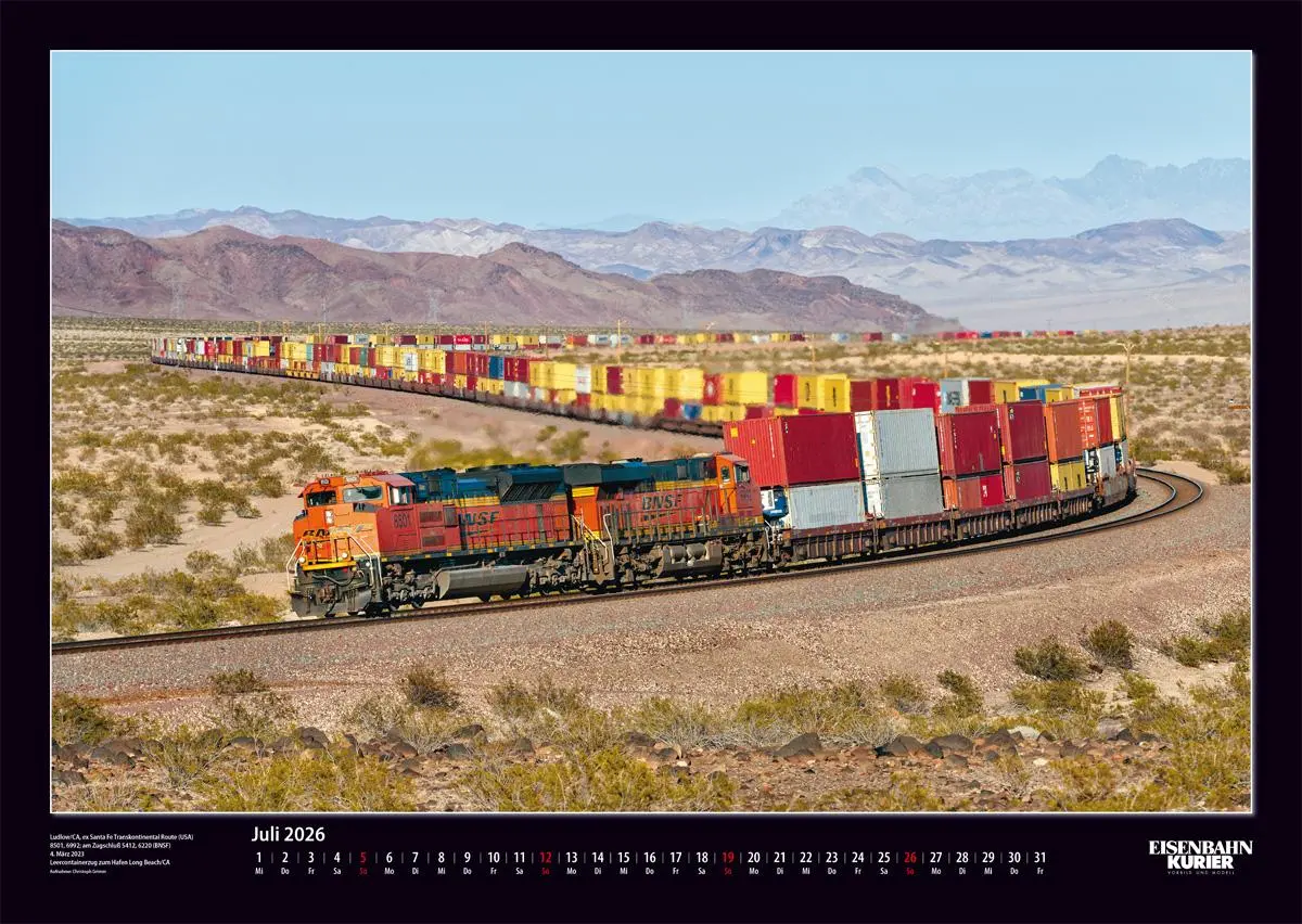 Bild: 9783844659702 | Magie der Eisenbahn 2026 | Kalender | 13 S. | Deutsch | 2026