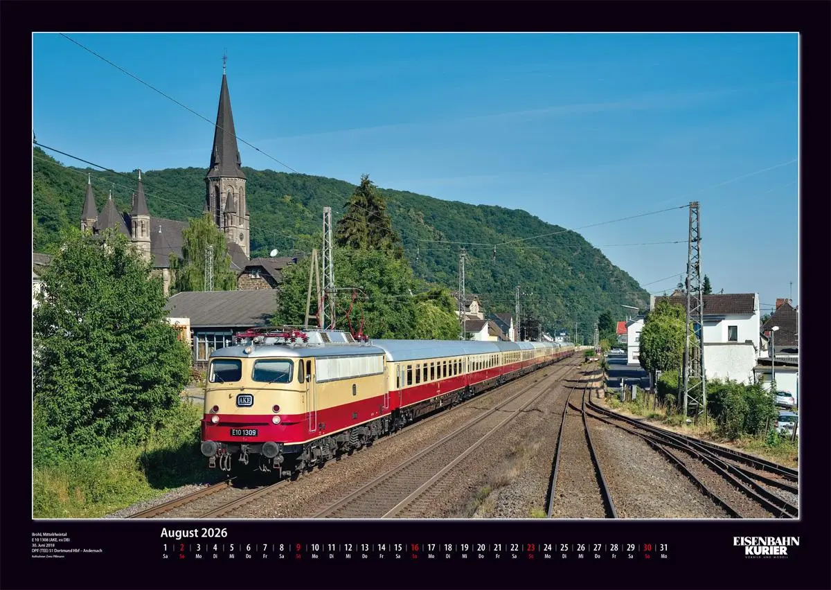 Bild: 9783844659702 | Magie der Eisenbahn 2026 | Kalender | 13 S. | Deutsch | 2026