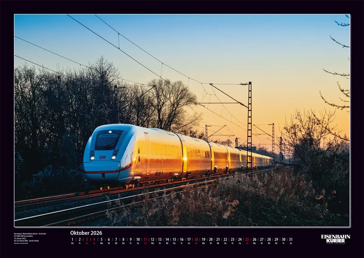 Bild: 9783844659702 | Magie der Eisenbahn 2026 | Kalender | 13 S. | Deutsch | 2026