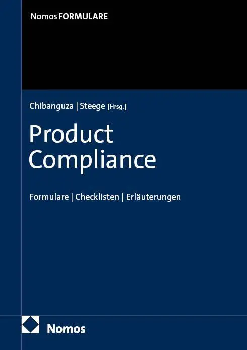 Cover: 9783848789702 | Product Compliance | Formulare Checklisten Erläuterungen | Buch | 2025