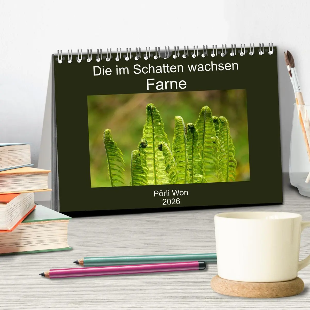 Bild: 9783457939802 | Die im Schatten wachsen - Farne (Tischkalender 2026 DIN A5 quer),...