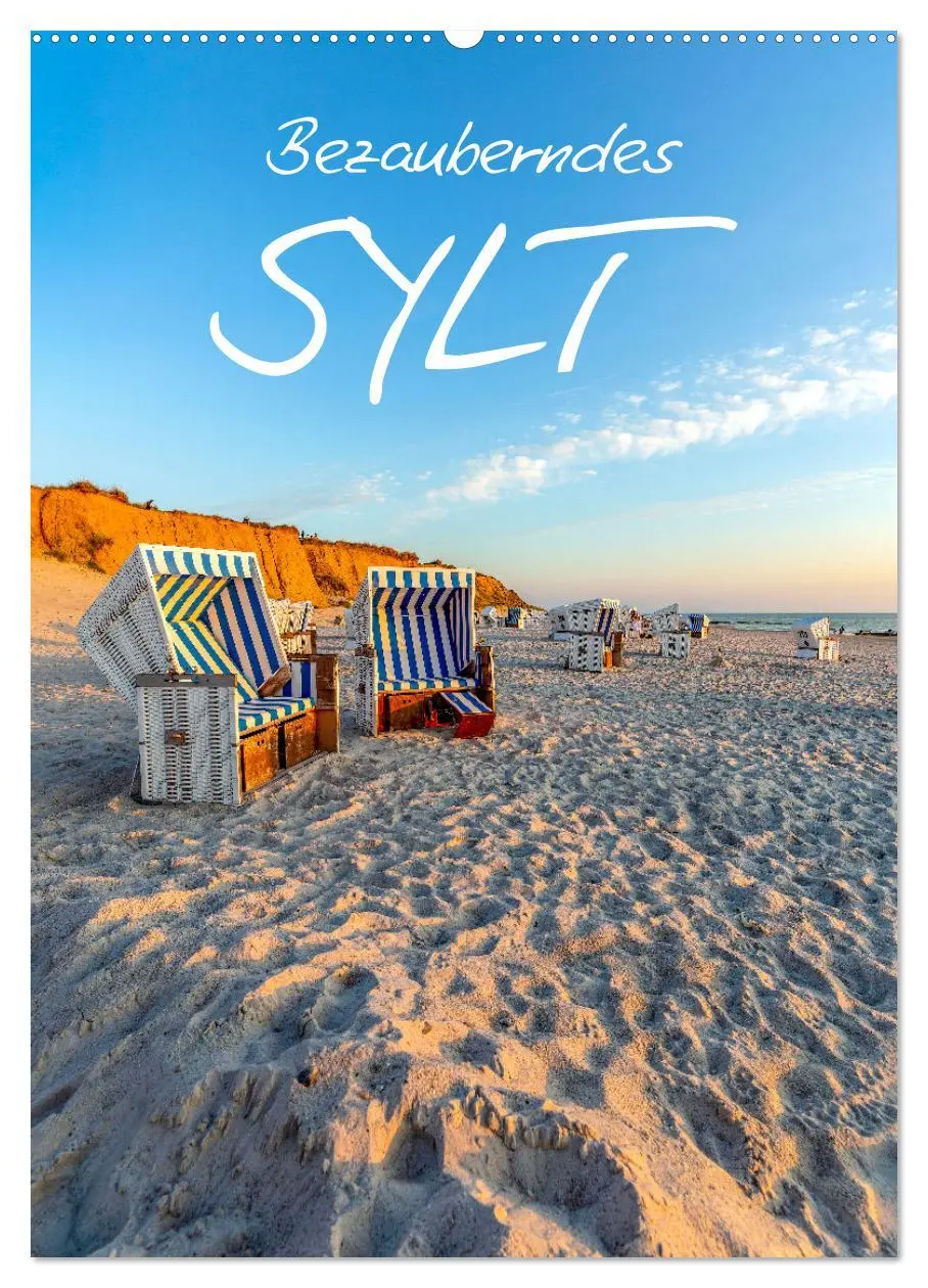 Cover: 9783516339802 | Bezauberndes Sylt (Wandkalender 2026 DIN A2 hoch), CALVENDO...