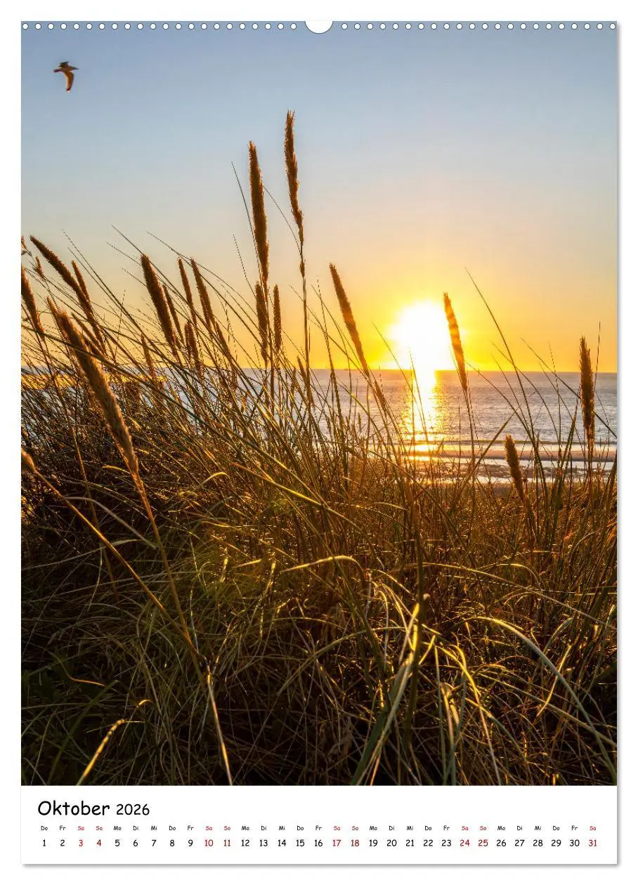 Bild: 9783516339802 | Bezauberndes Sylt (Wandkalender 2026 DIN A2 hoch), CALVENDO...