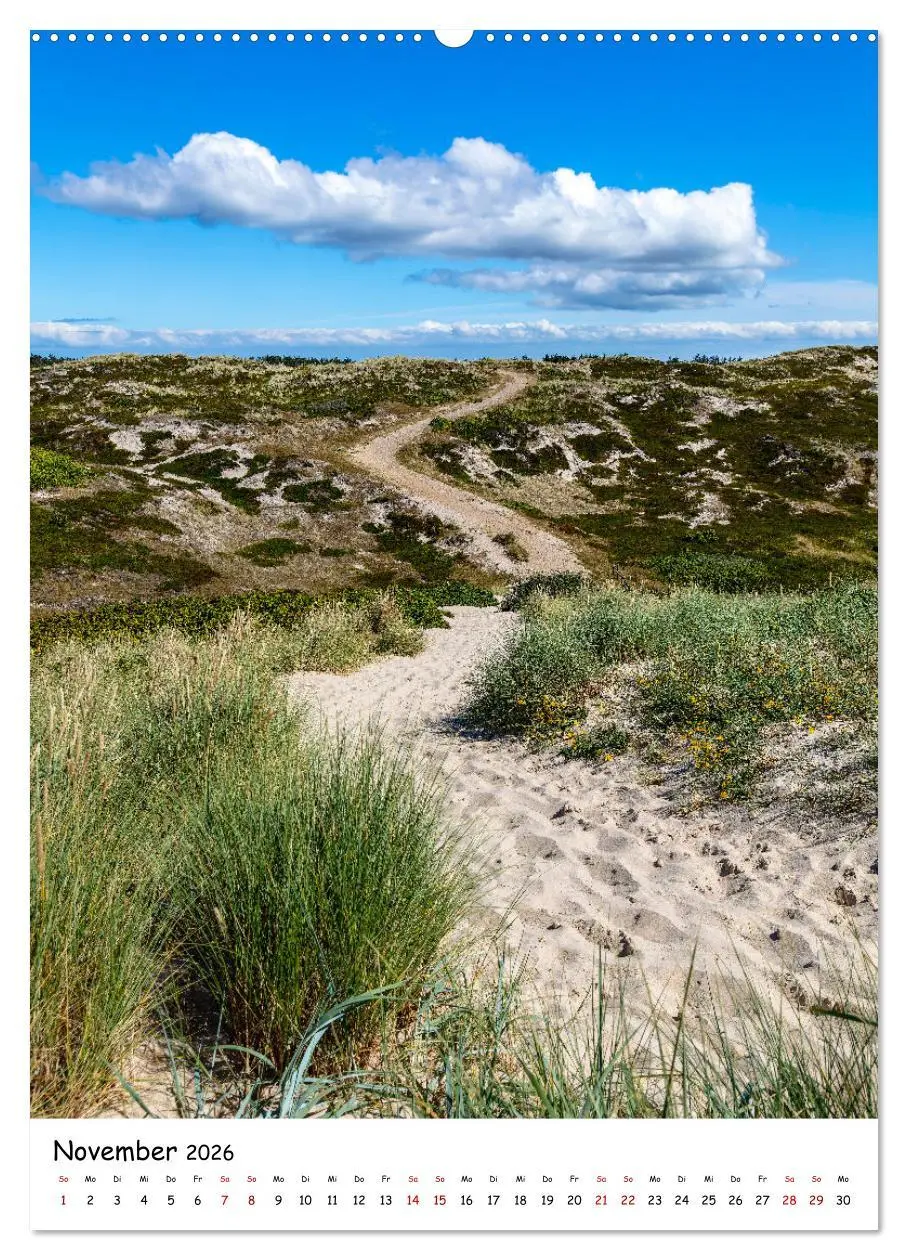 Bild: 9783516339802 | Bezauberndes Sylt (Wandkalender 2026 DIN A2 hoch), CALVENDO...