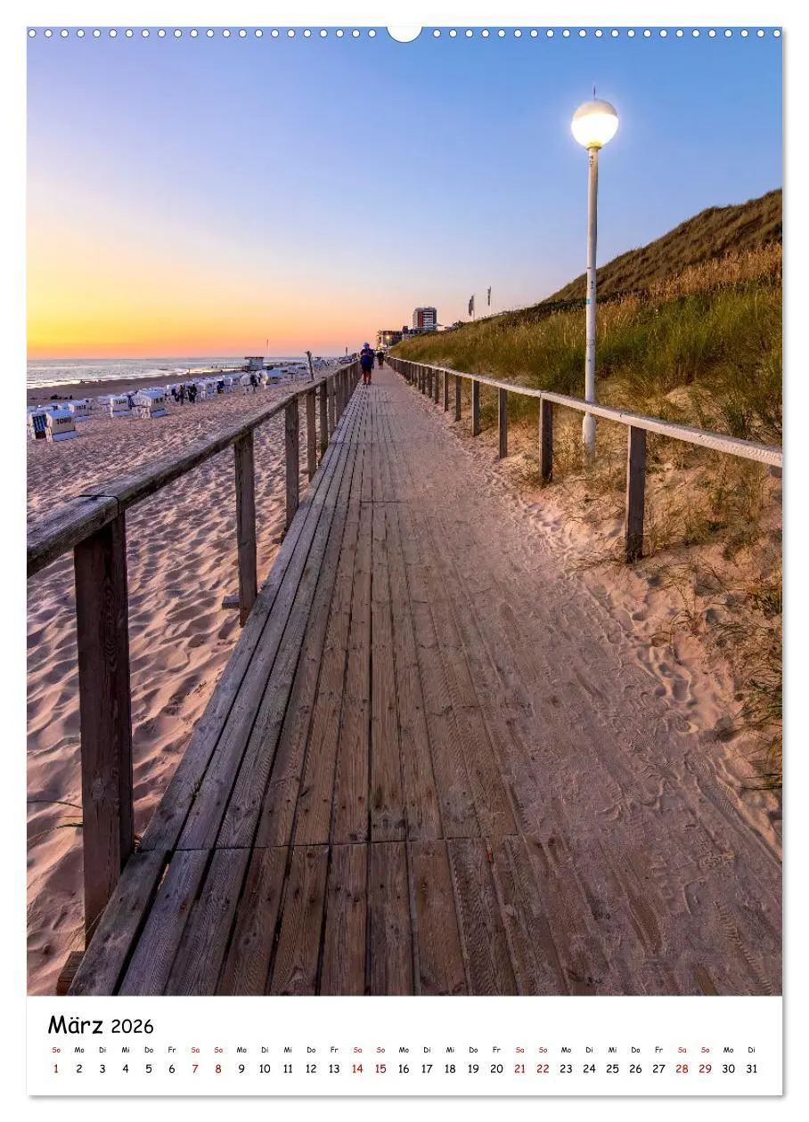 Bild: 9783516339802 | Bezauberndes Sylt (Wandkalender 2026 DIN A2 hoch), CALVENDO...