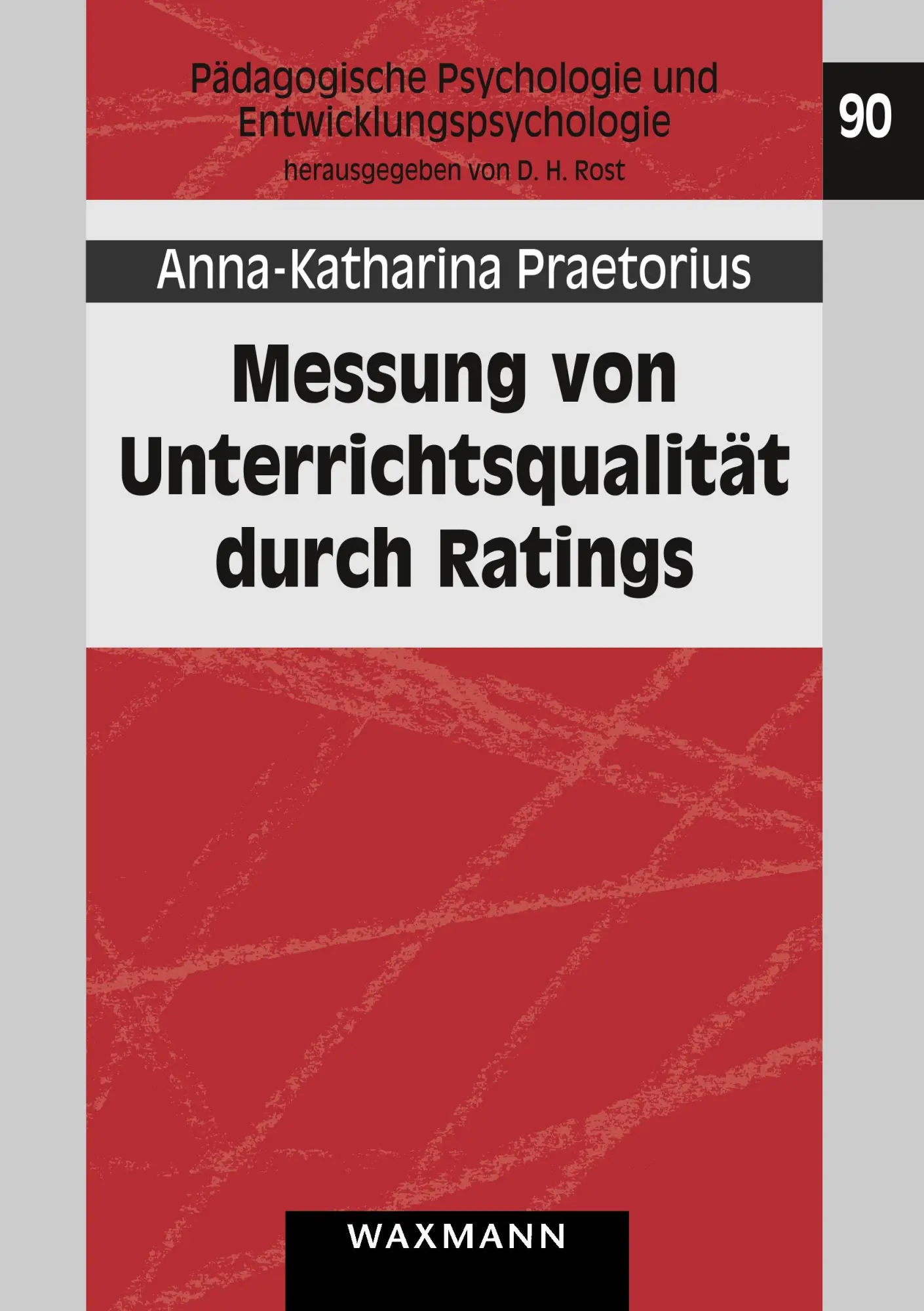 Cover: 9783830929802 | Messung von Unterrichtsqualität durch Ratings | Praetorius | Buch