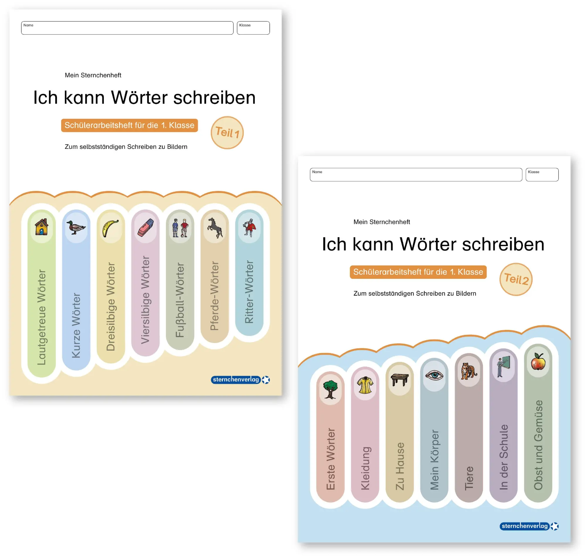 Cover: 9783910429802 | Ich kann Wörter schreiben Teil 1 und 2 im Set | GmbH (u. a.) | Buch