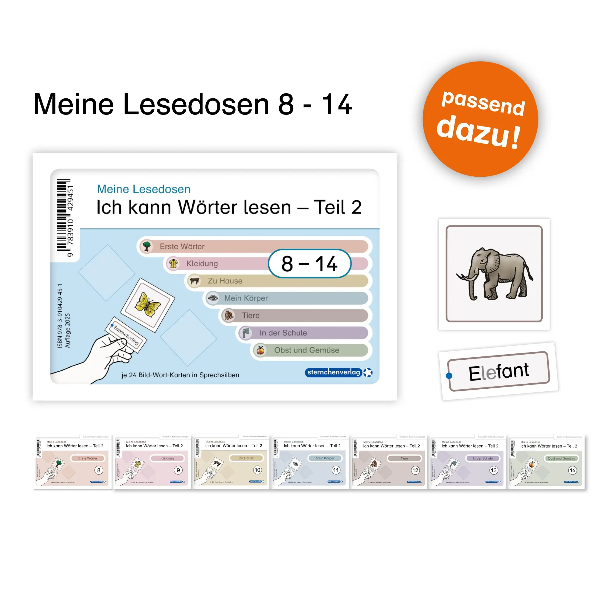 Bild: 9783910429802 | Ich kann Wörter schreiben Teil 1 und 2 im Set | GmbH (u. a.) | Buch