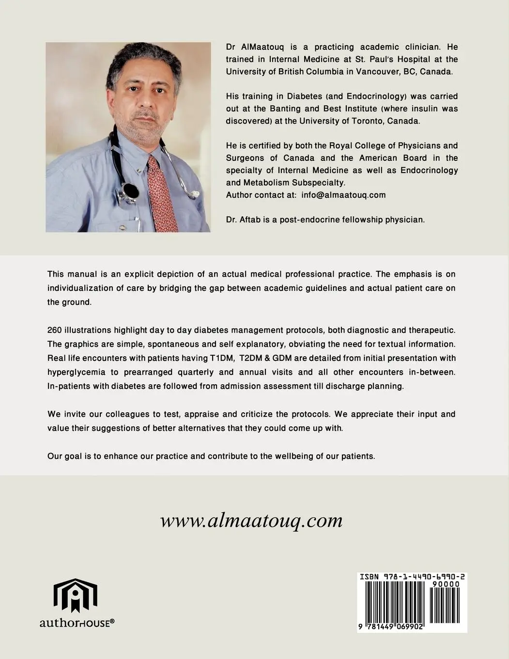 Rückseite: 9781449069902 | Almaatouq Manual of Diabetes Practice | M. D. Almaatouq Ma (u. a.)