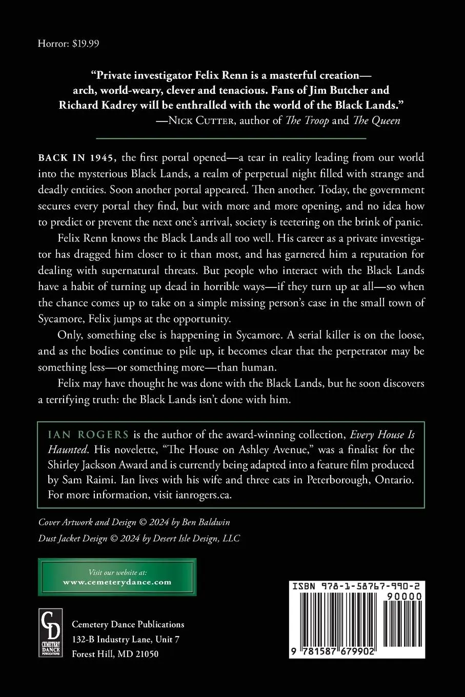 Rückseite: 9781587679902 | Sycamore | Ian Rogers | Taschenbuch | Englisch | 2024