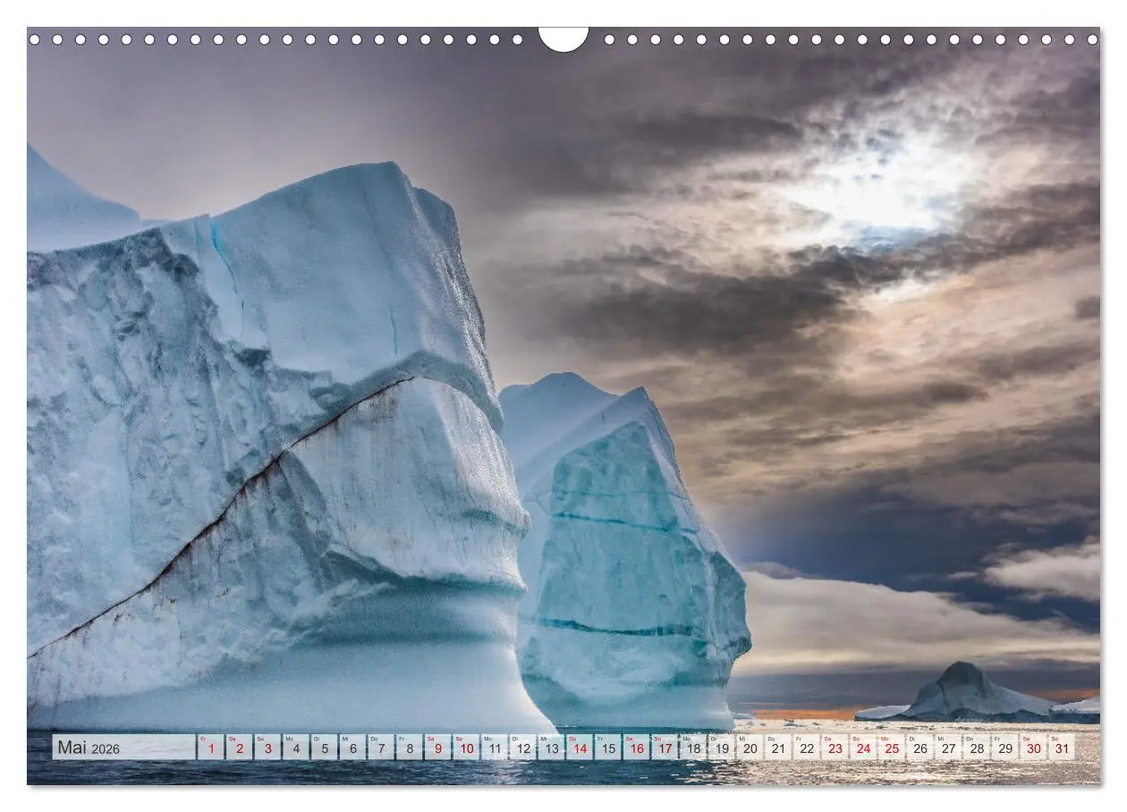 Bild: 9783457619902 | Eisgiganten der Arktis (Wandkalender 2026 DIN A3 quer), CALVENDO...