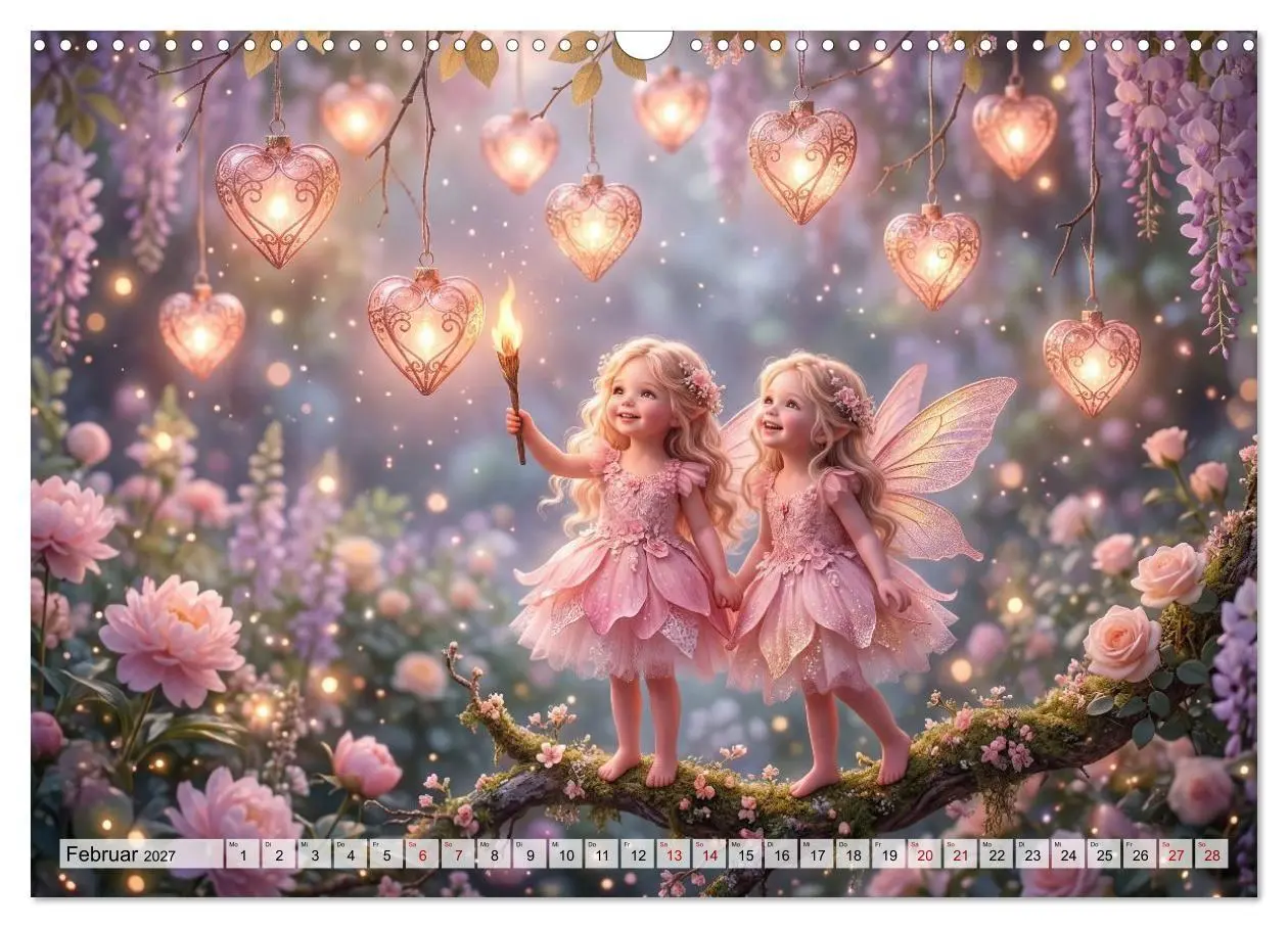 Bild: 9783569729902 | Im Zaubergarten der Feenkinder (Wandkalender 2027 DIN A3 quer),...
