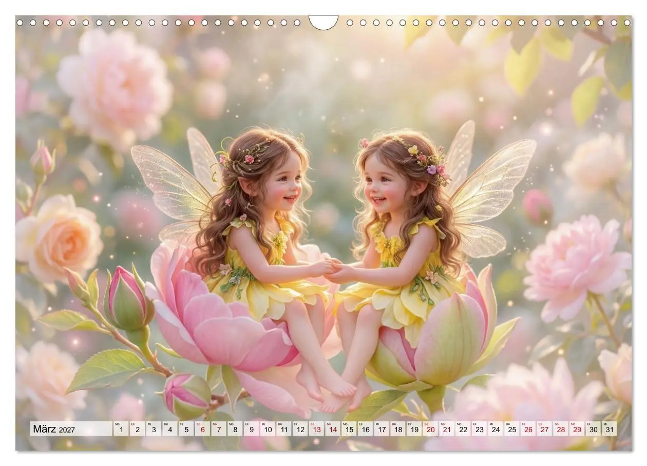 Bild: 9783569729902 | Im Zaubergarten der Feenkinder (Wandkalender 2027 DIN A3 quer),...