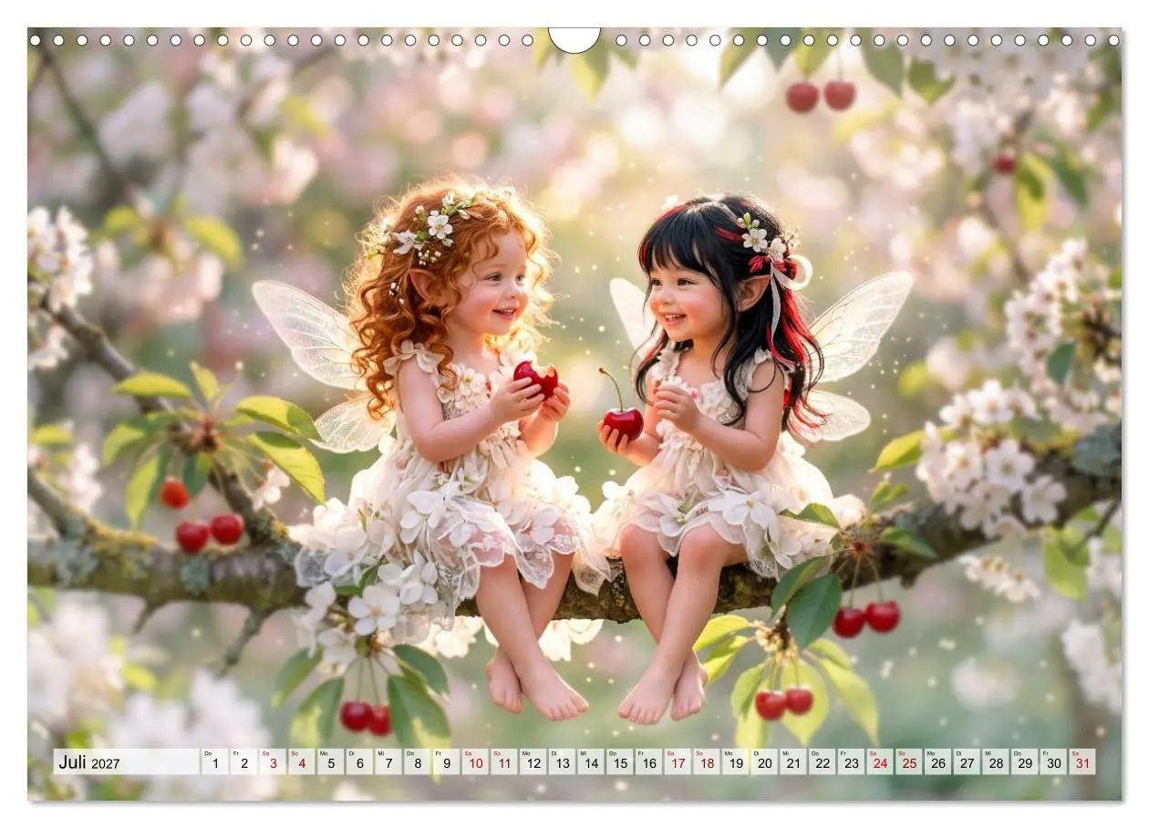 Bild: 9783569729902 | Im Zaubergarten der Feenkinder (Wandkalender 2027 DIN A3 quer),...