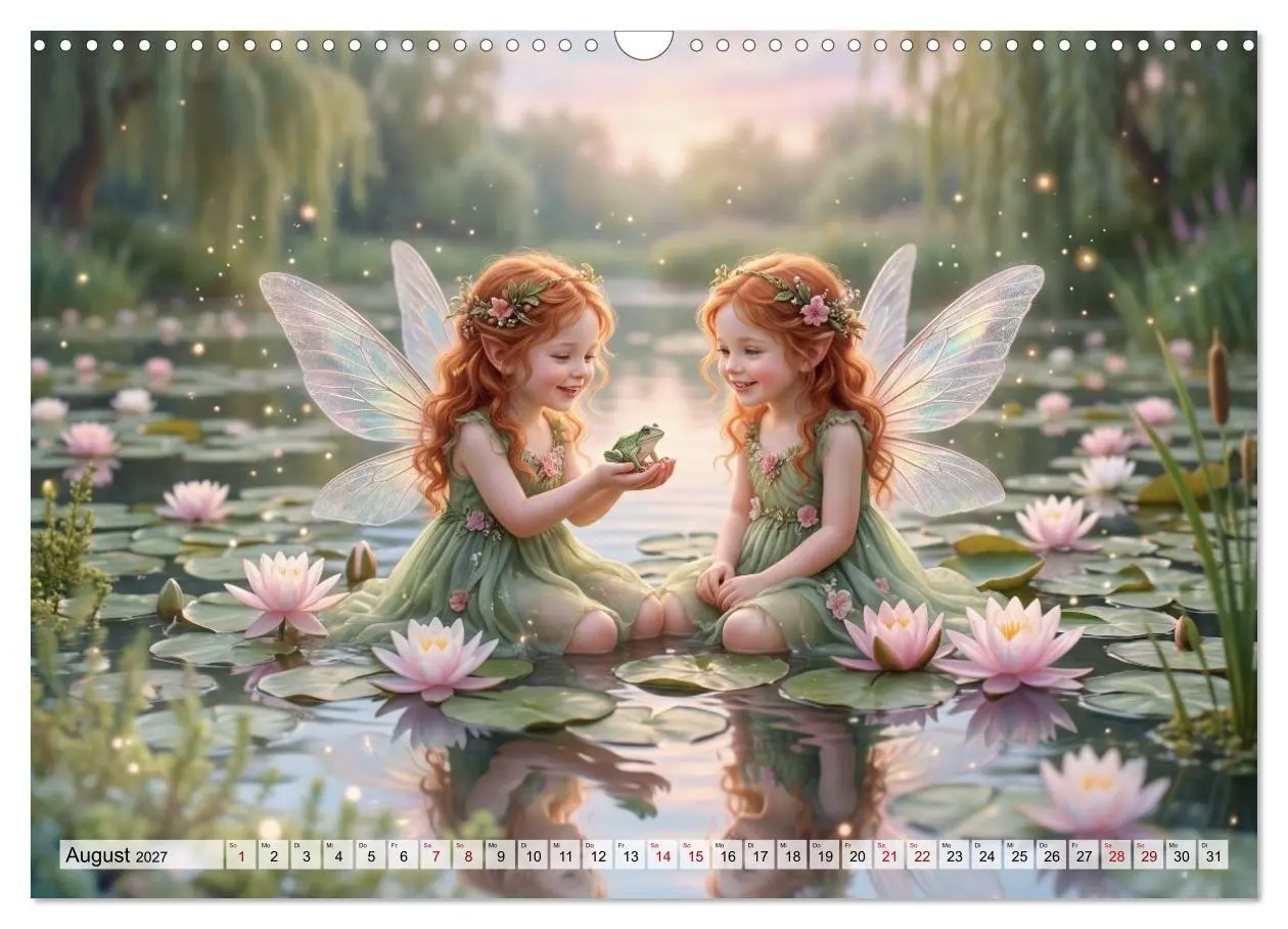 Bild: 9783569729902 | Im Zaubergarten der Feenkinder (Wandkalender 2027 DIN A3 quer),...