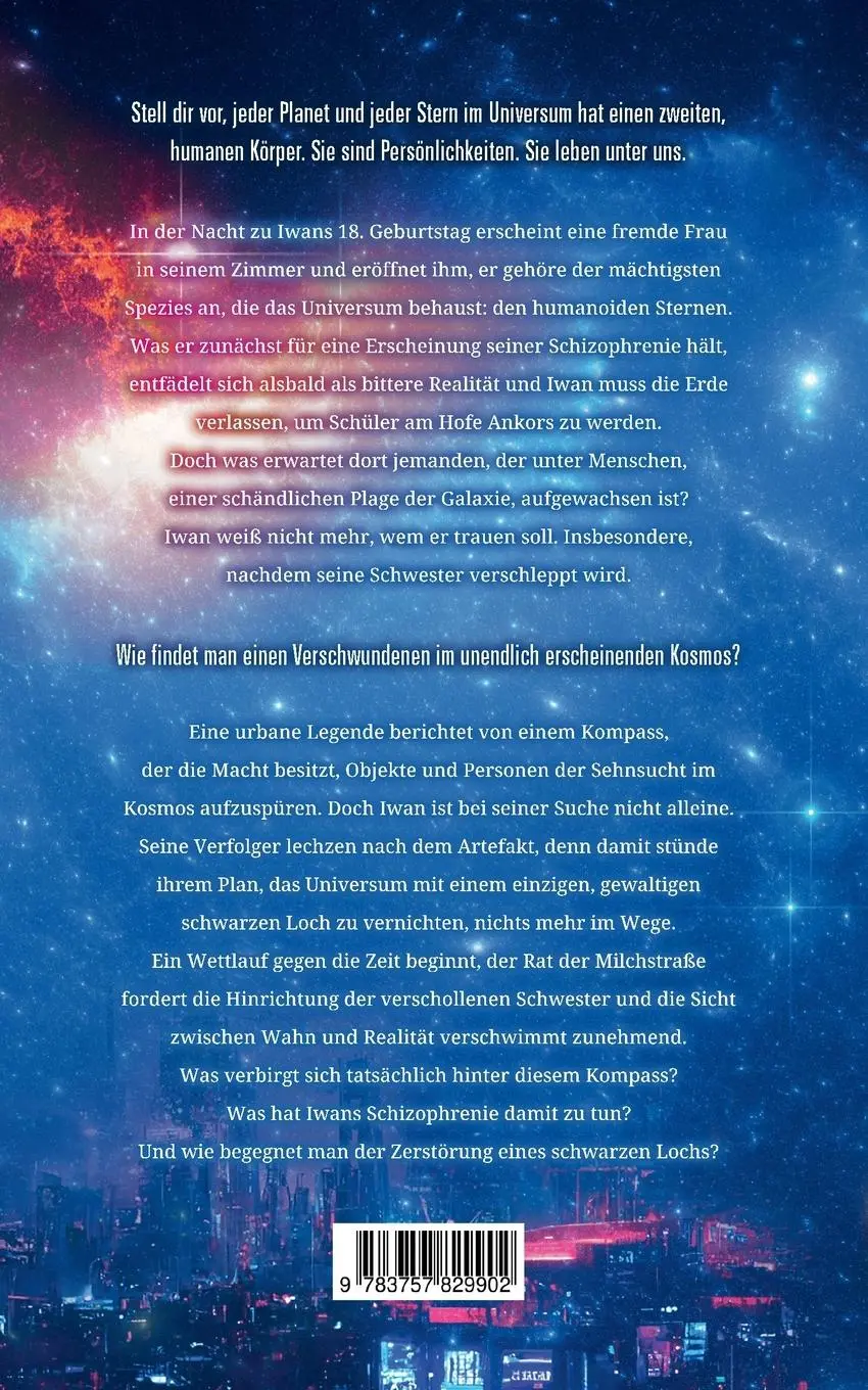 Rückseite: 9783757829902 | Alunaria | Der Kompass zu den Sternen | Annika Thierbach | Taschenbuch