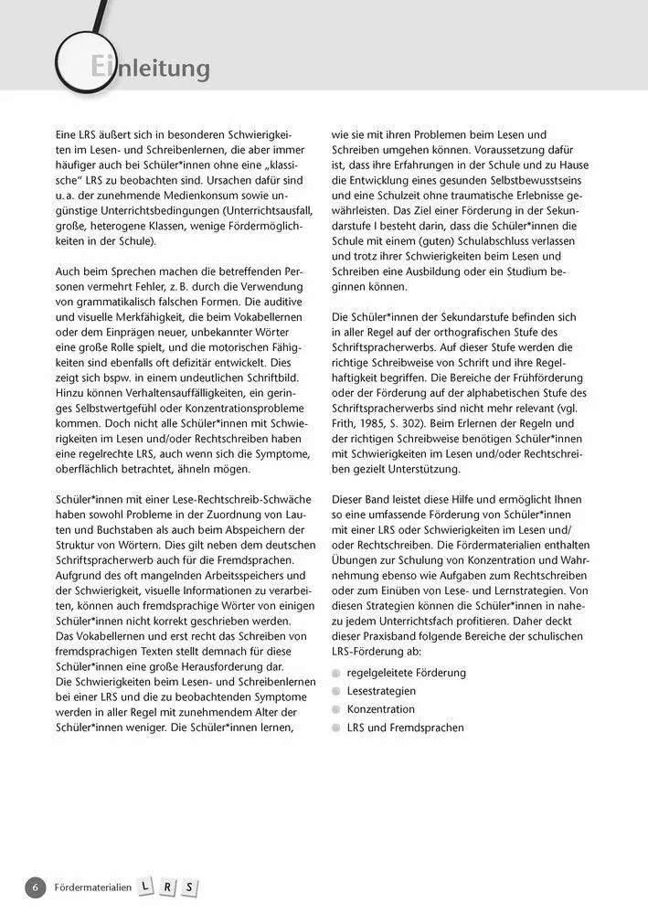 Bild: 9783834669902 | Fördermaterialien LRS | Britta Gramenz | Taschenbuch | 160 S. | 2026