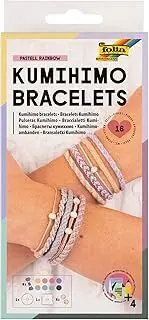 Cover: 4001868130003 | Bastel-Set KUMIHIMO - PASTELL RAINBOW 16-teilig | Deutsch | 2023