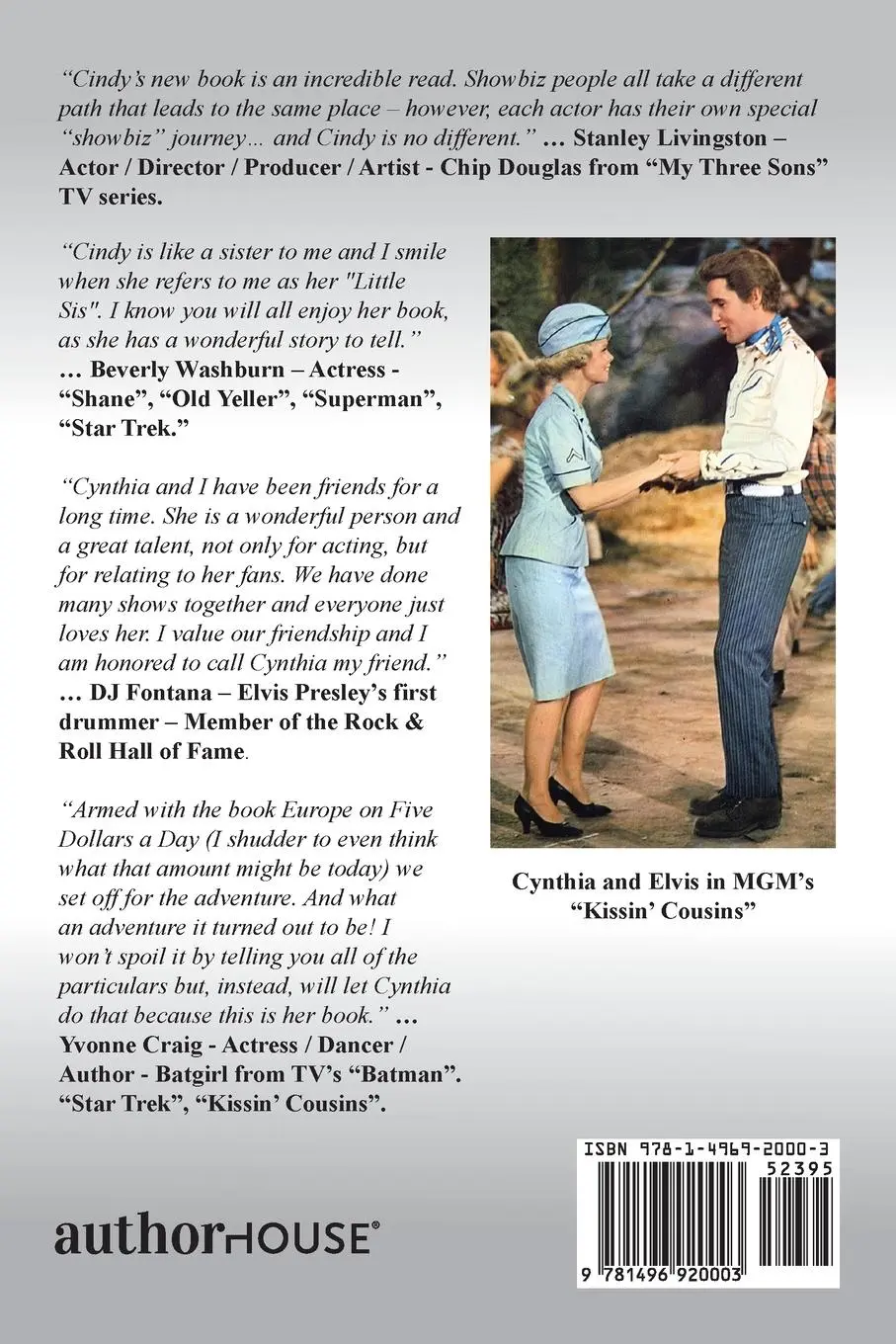 Rückseite: 9781496920003 | Pigtails, Presley &amp; Pepper | A Hollywood Memoir | Pepper (u. a.)