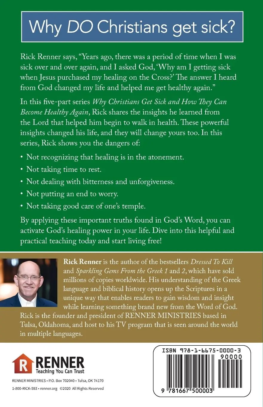 Rückseite: 9781667500003 | Why Christians Get Sick and How They Can Become Healthy Again Study...