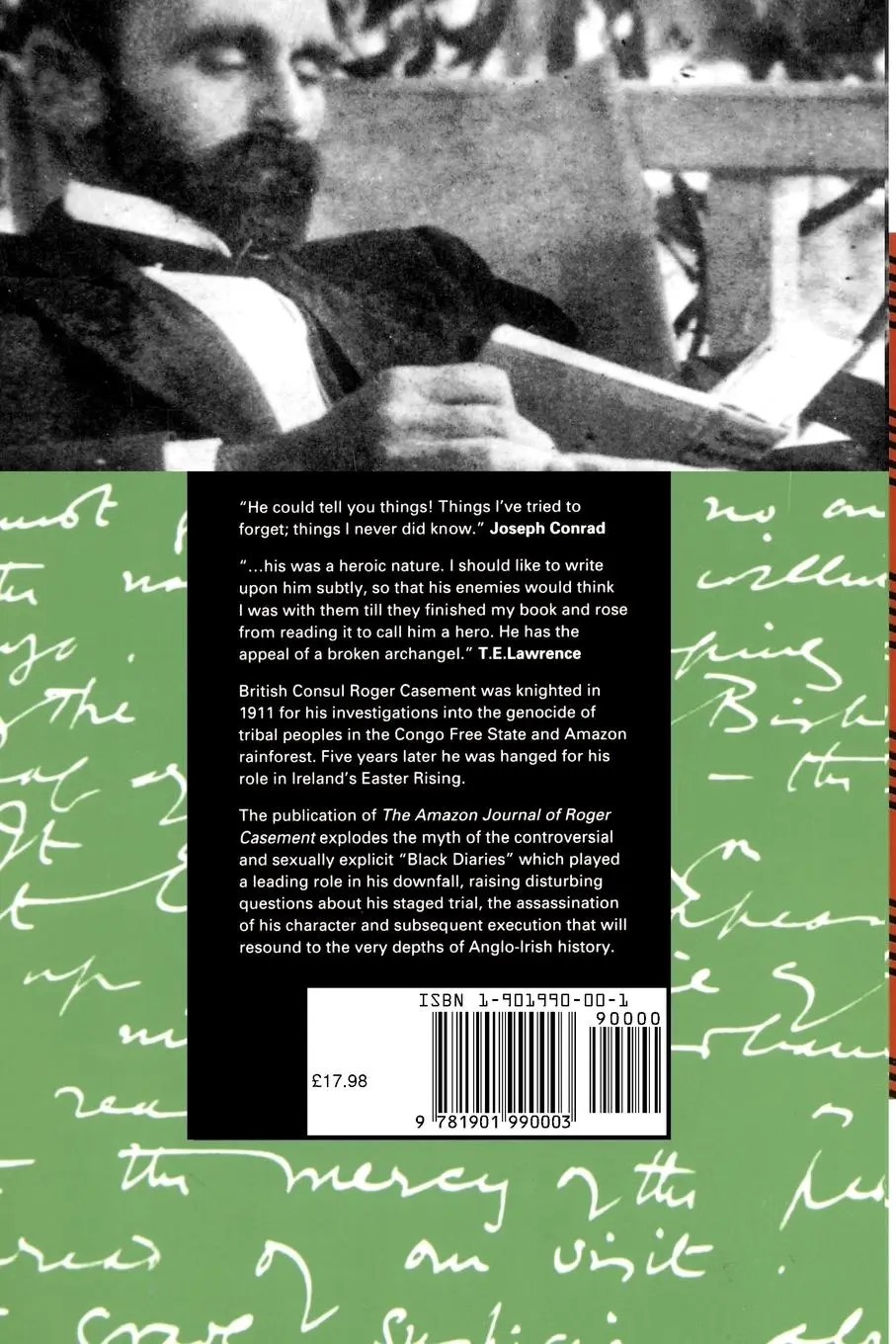 Rückseite: 9781901990003 | The Amazon Journal of Roger Casement | Roger Casement | Taschenbuch