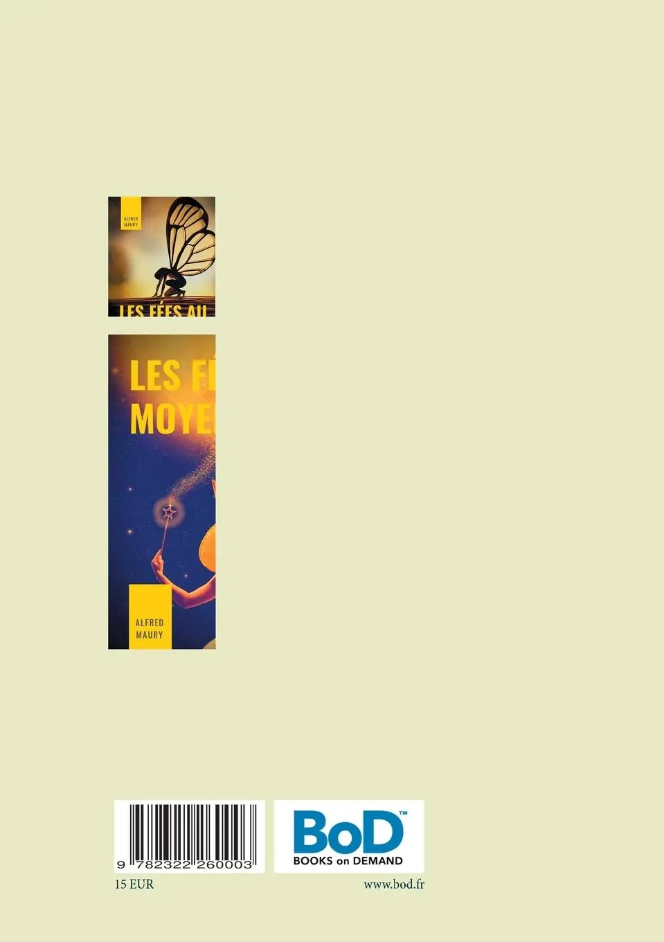 Rückseite: 9782322260003 | Les fées au au Moyen Âge | Alfred Maury | Taschenbuch | Französisch