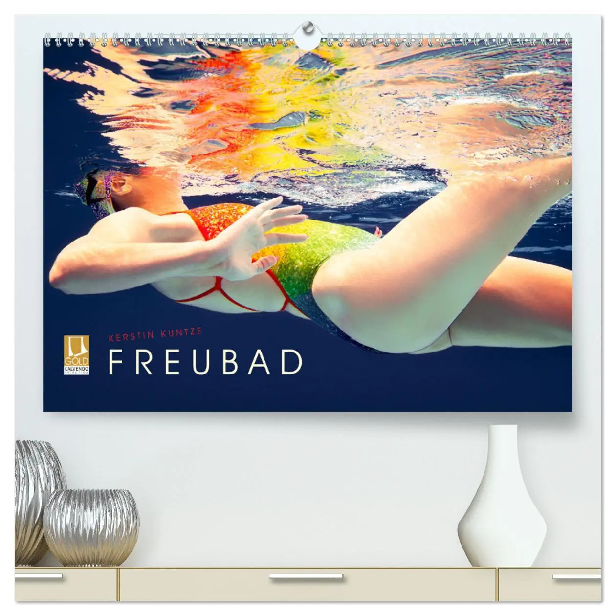 Cover: 9783457280003 | FREUBAD (hochwertiger Premium Wandkalender 2026 DIN A2 quer),...