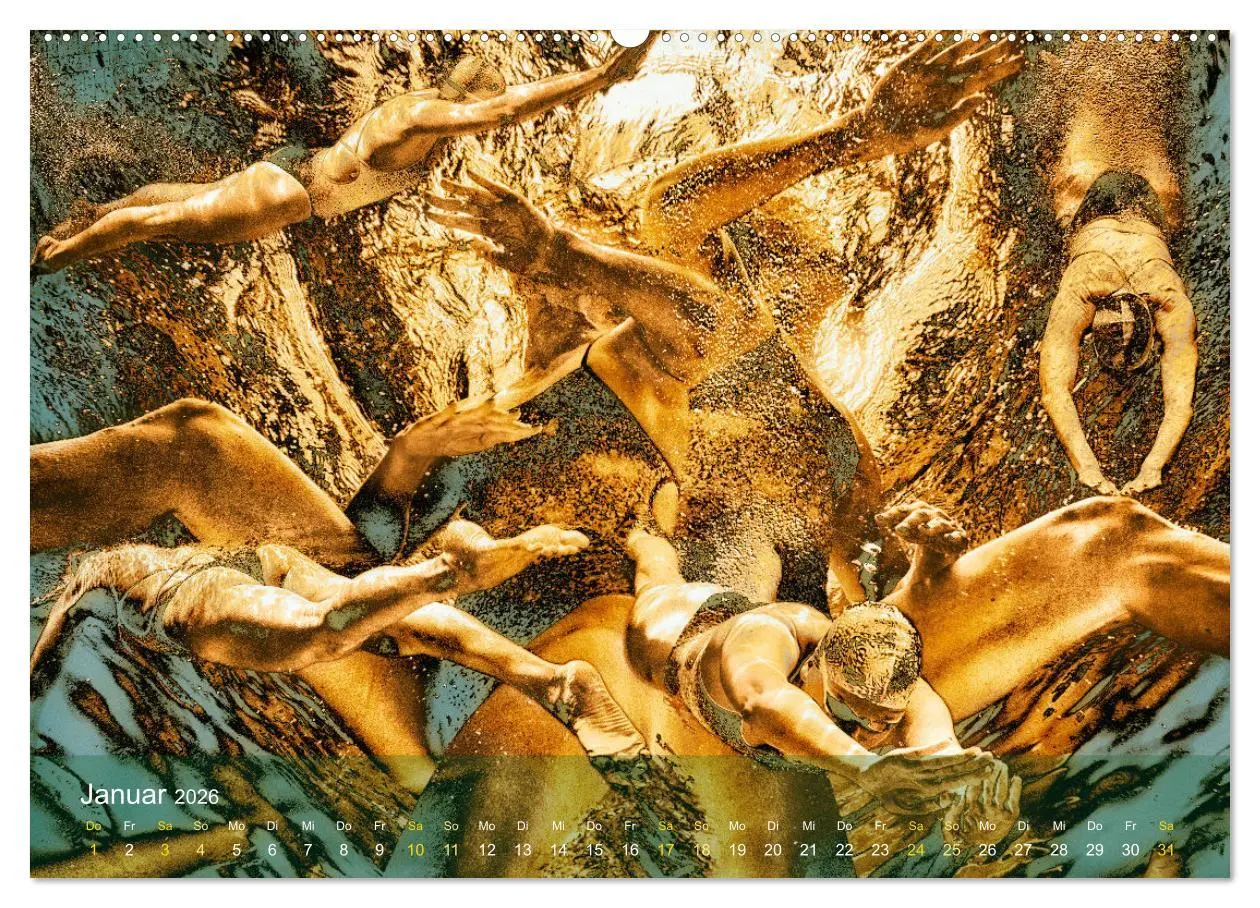 Bild: 9783457280003 | FREUBAD (hochwertiger Premium Wandkalender 2026 DIN A2 quer),...