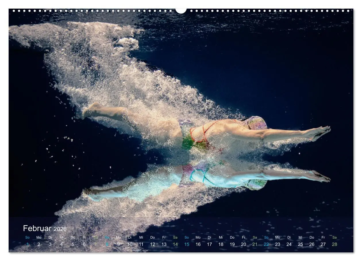 Bild: 9783457280003 | FREUBAD (hochwertiger Premium Wandkalender 2026 DIN A2 quer),...