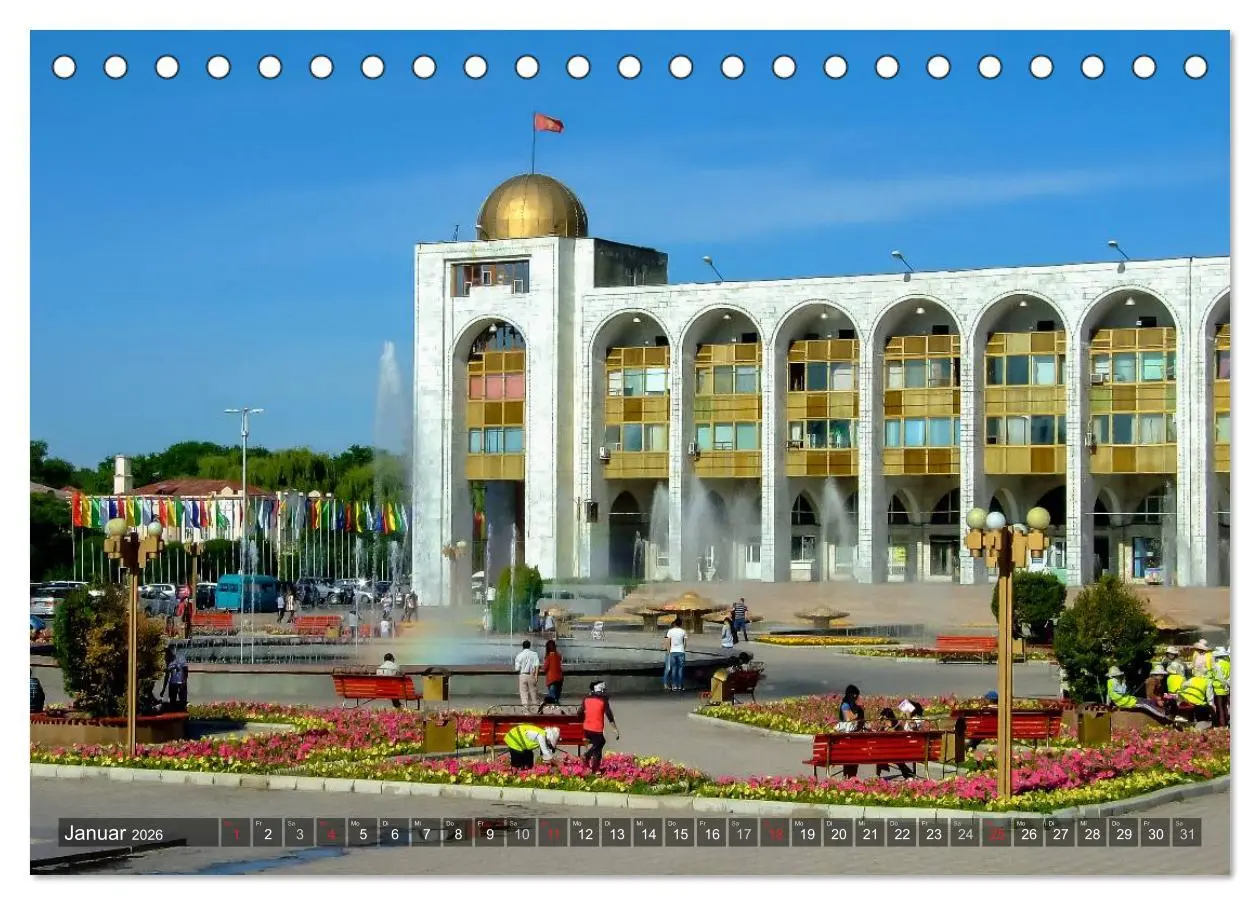 Bild: 9783516130003 | Eine Reise durch Kirgistan (Tischkalender 2026 DIN A5 quer),...