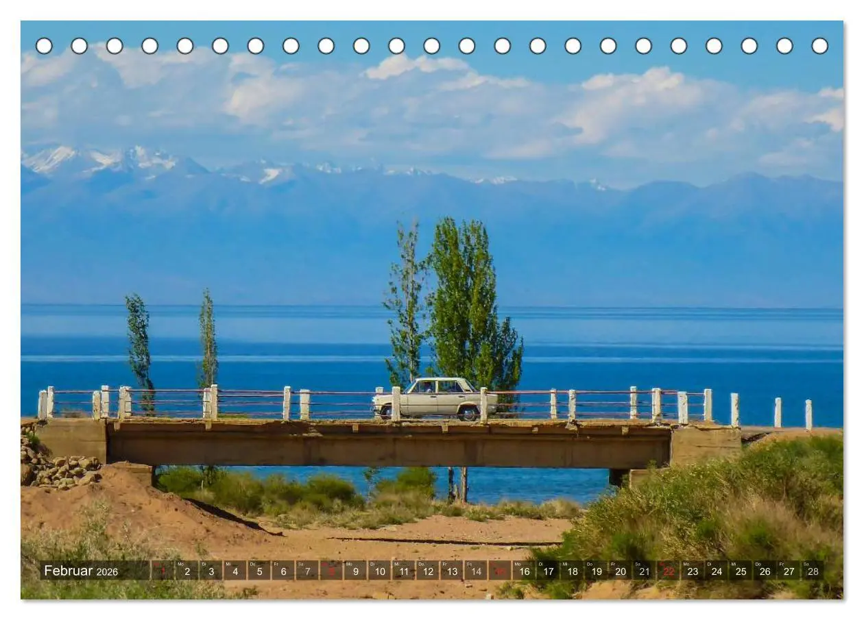 Bild: 9783516130003 | Eine Reise durch Kirgistan (Tischkalender 2026 DIN A5 quer),...