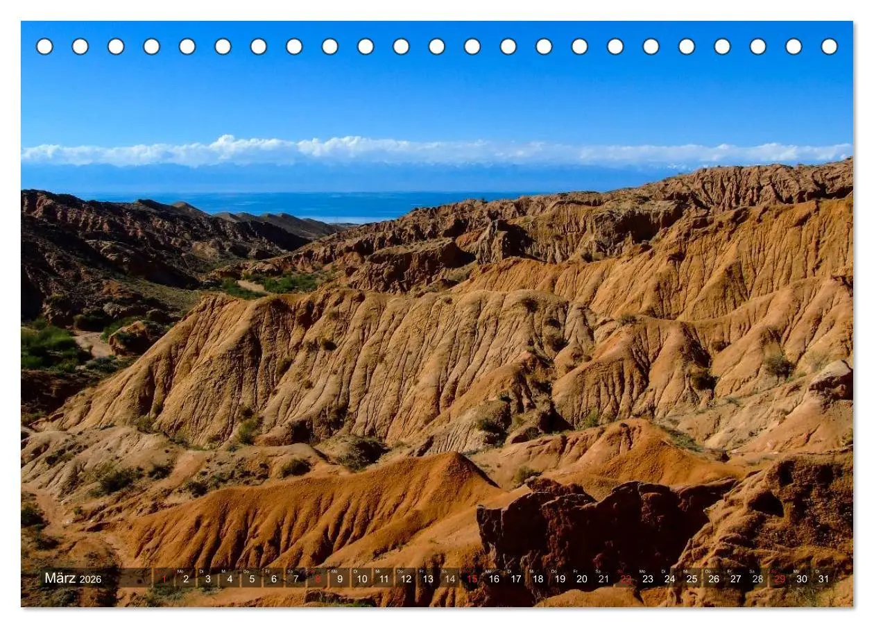 Bild: 9783516130003 | Eine Reise durch Kirgistan (Tischkalender 2026 DIN A5 quer),...