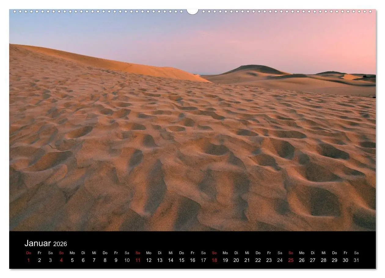 Bild: 9783516200003 | GRAN CANARIA/Dünen von Maspalomas (Wandkalender 2026 DIN A2 quer),...