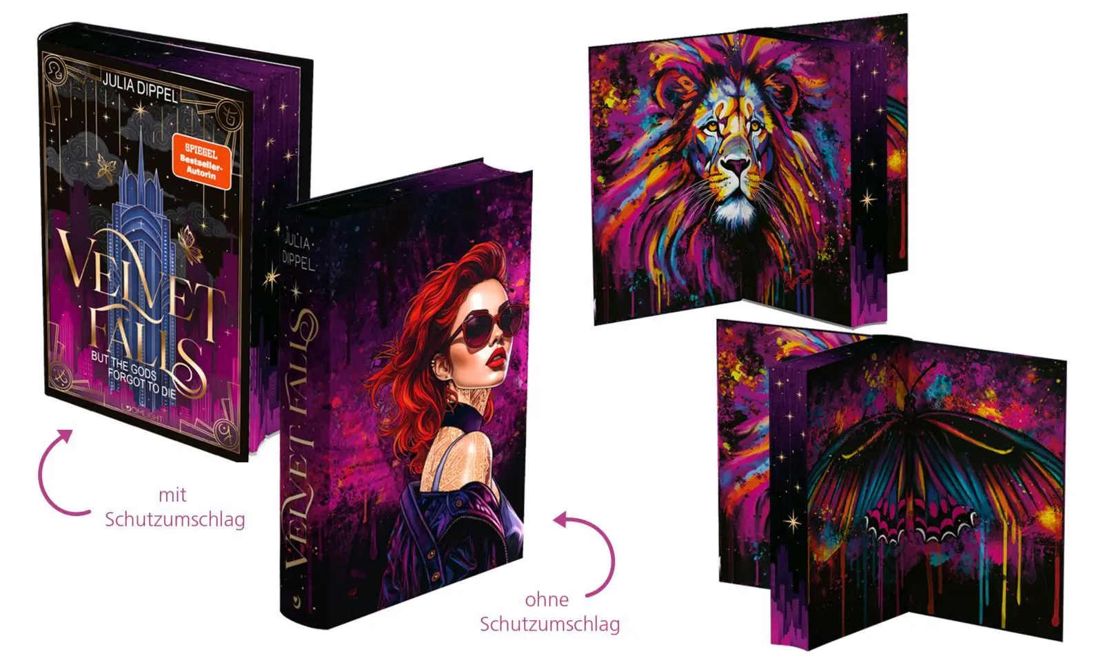 Bild: 9783522900003 | Velvet-Dilogie 1: Velvet Falls, but the Gods forgot to die | Dippel