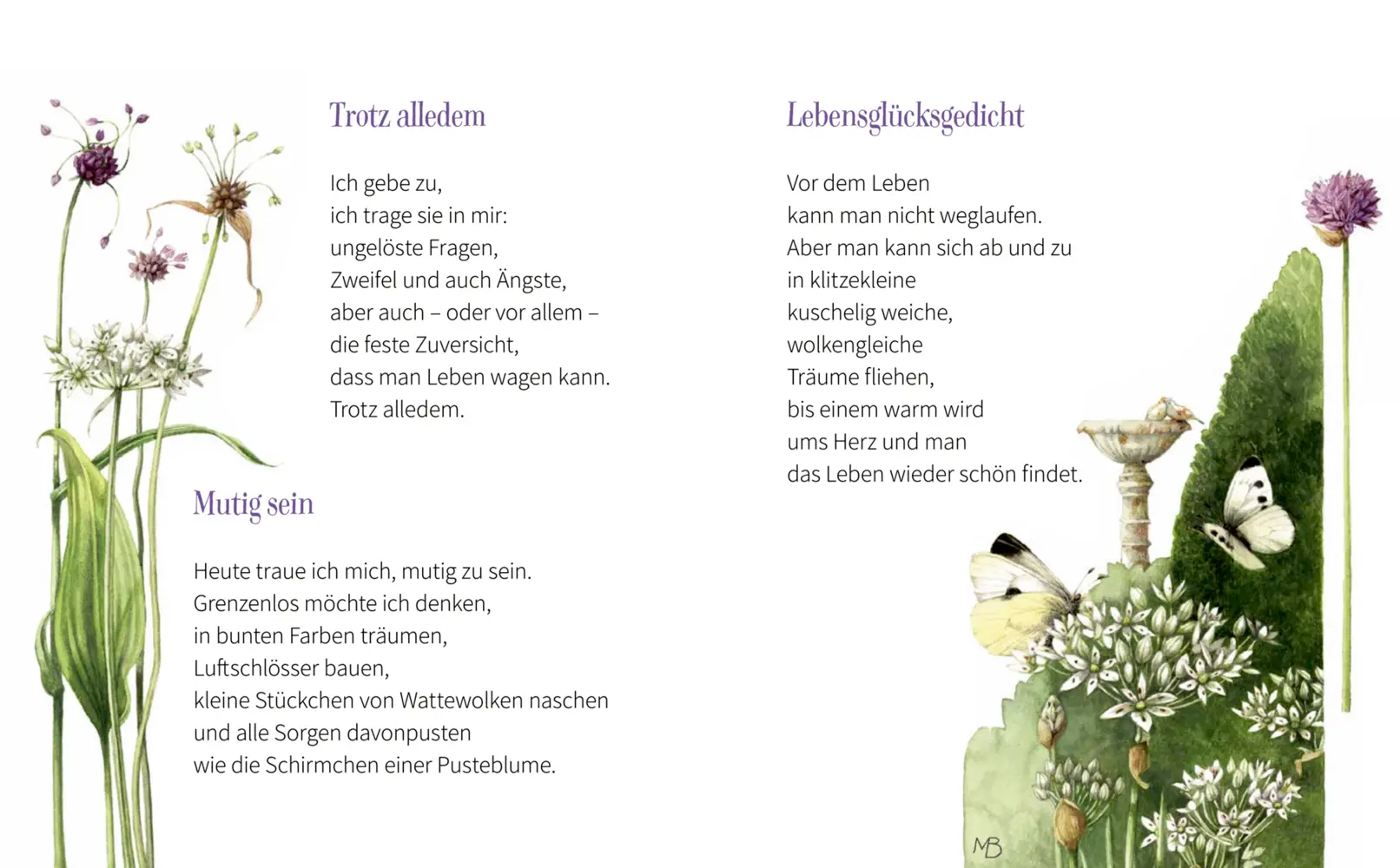 Rückseite: 9783649650003 | Hallo Leben, du bist so schön! | Gedichte zum Glücklichsein | Partmann