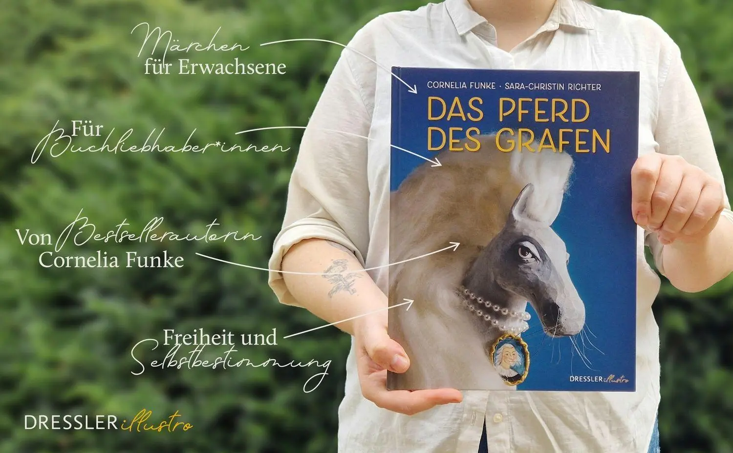 Bild: 9783690380003 | Das Pferd des Grafen | Cornelia Funke | Buch | DRESSLER illustro