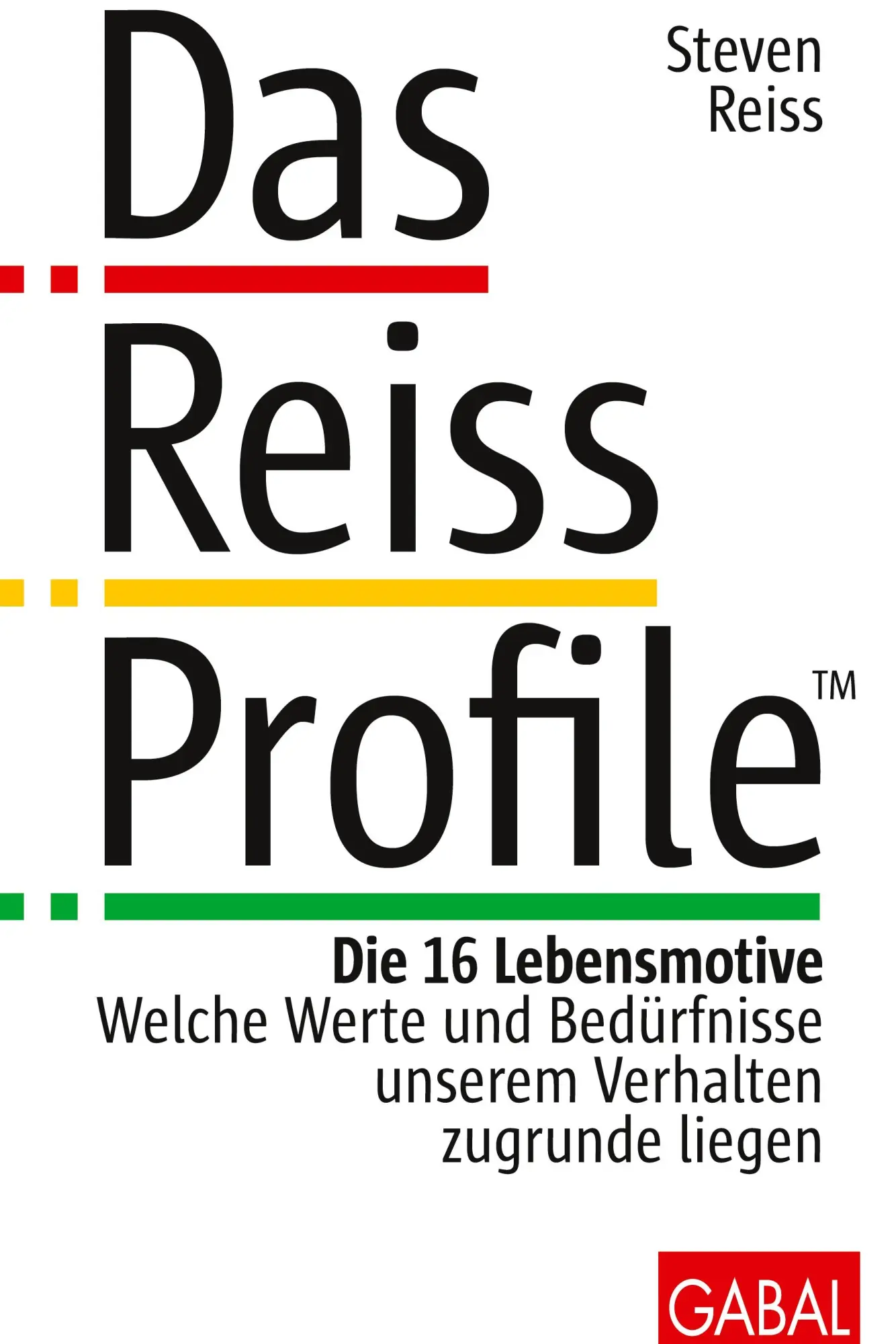 Cover: 9783869360003 | Das Reiss Profile | Steven Reiss | Buch | 310 S. | Deutsch | 2021