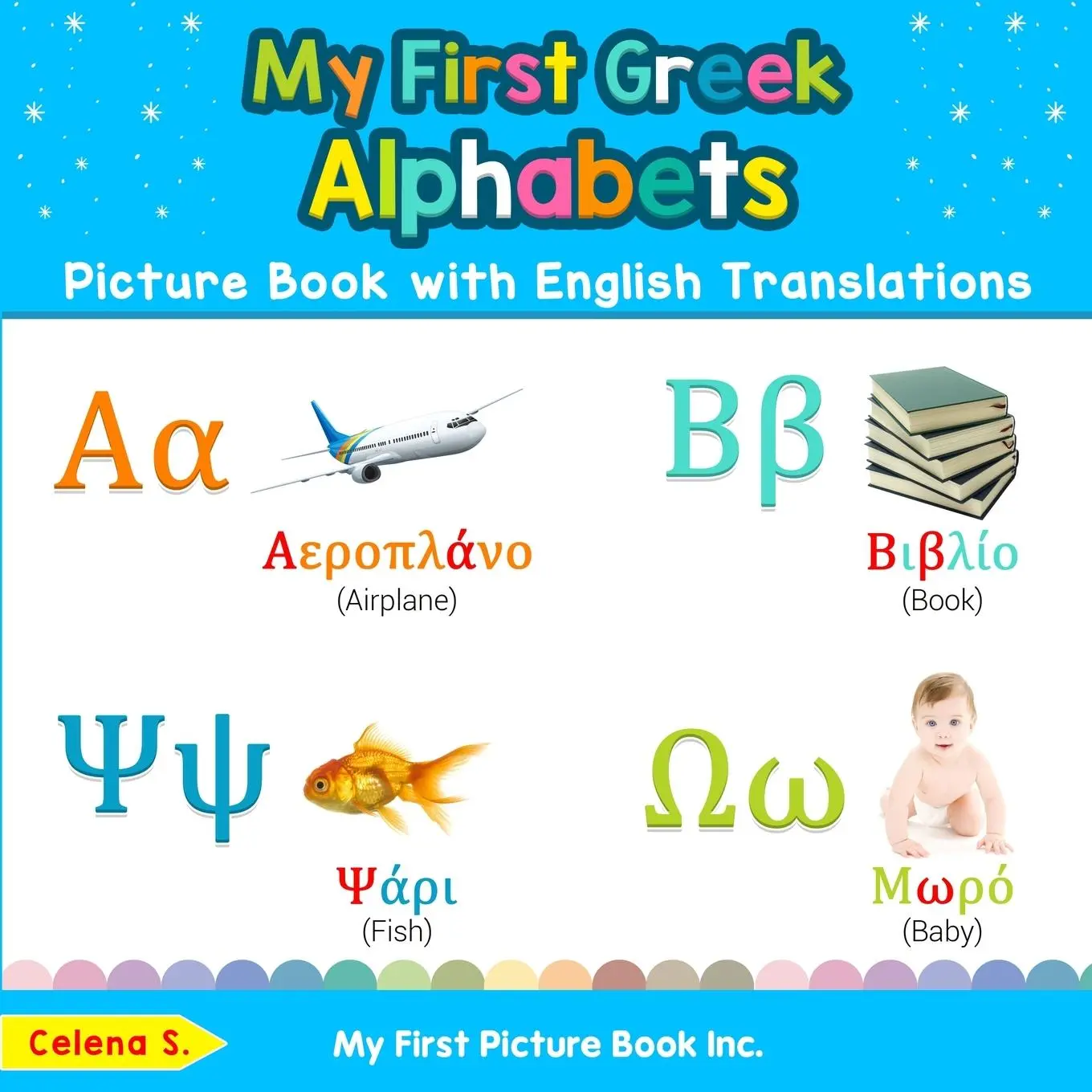 Cover: 9780369600103 | My First Greek Alphabets Picture Book with English Translations | S