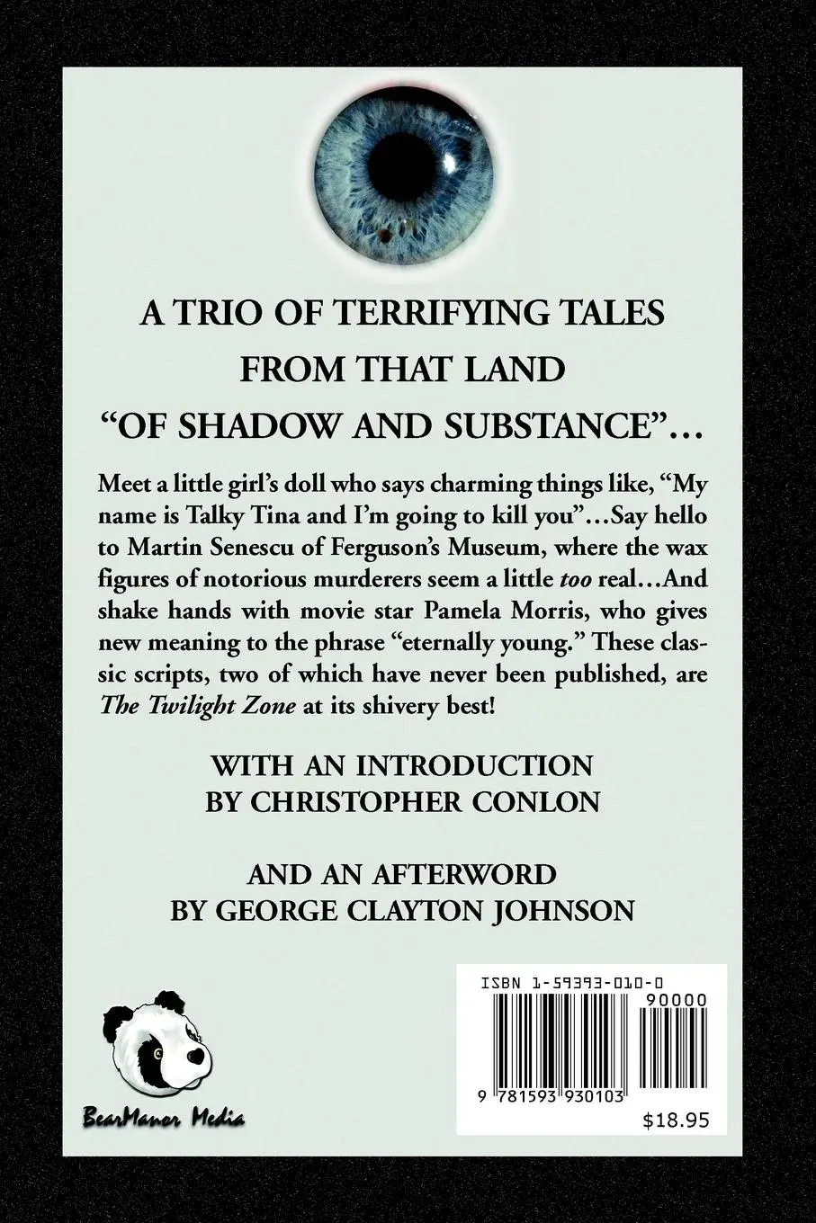 Rückseite: 9781593930103 | The Twilight Zone Scripts of Jerry Sohl | Jerry Sohl | Taschenbuch