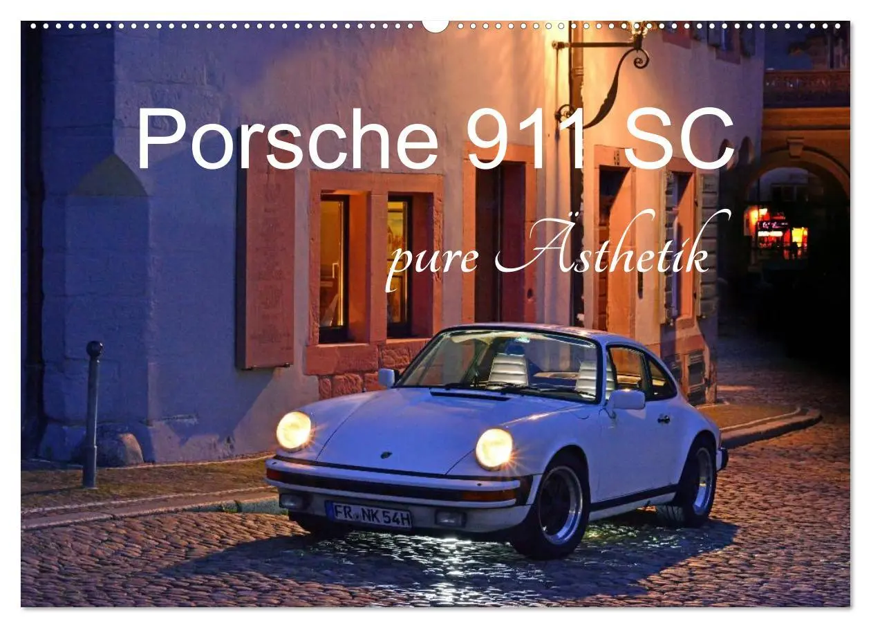 Cover: 9783516050103 | Porsche 911 SC pure Ästhetik (Wandkalender 2026 DIN A2 quer),...