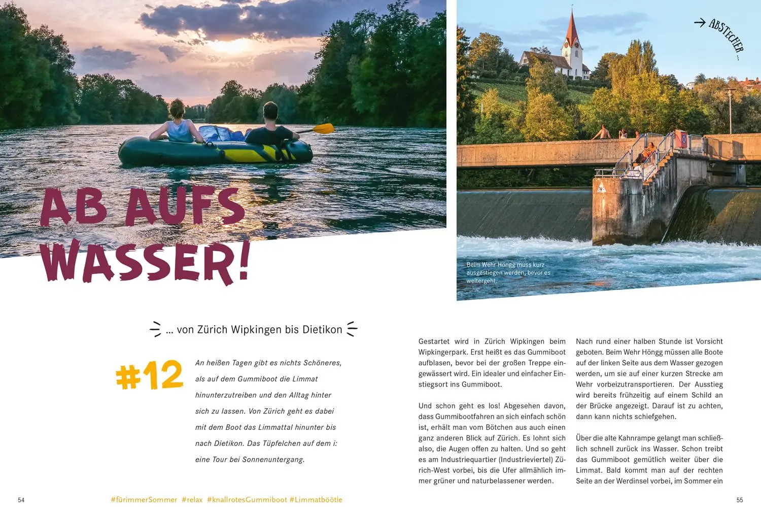 Bild: 9783616110103 | 52 kleine &amp; große Eskapaden in und um Zürich | Ab nach draußen! | Buch