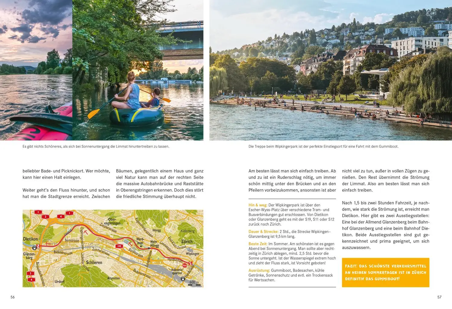 Bild: 9783616110103 | 52 kleine &amp; große Eskapaden in und um Zürich | Ab nach draußen! | Buch